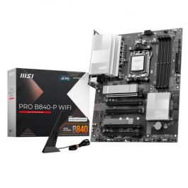 MSI 911-7E57-001 Placa Base PRO B840-P WiFi para AMD AM5, Chipset B840, 4x DDR5, USB-C, Wi-Fi 7, ATX Gaming PC MSI 911-7E57-001 Placa Base PRO B840-P WiFi para AMD AM5, Chipset B840, 4x DDR5, USB-C, Wi-Fi 7, ATX Gaming PC Precio: 156.50000003. SKU: B1DP4MKT3S