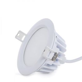 Spot LED Empotrable Downlight 15W 1350Lm 4200K IP65 Baños Cocinas [SL-DLFS03-15W-W]