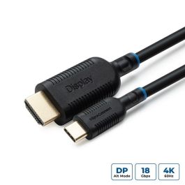 MicroConnect Cable USB-C a HDMI 2m 4K 60Hz con HDR10 y DP Alt Mode, para Dispositivos USB Tipo-C y Thunderbolt 3, HDMI 2.0b Precio: 23.50000048. SKU: B1C7Q5VD4B