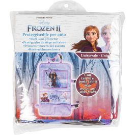 Disney Frozen CZ10273 Organizador de Coche para Asiento Trasero con 6 Bolsillos y Soporte para Tablet 10 pulgadas 36x58cm