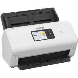 BROTHER Escaner de sobremesa ADS4500W alta velocidad a doble cara, tarjeta de red cableada y WiFi.