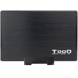 TooQ TQE-3527B Caja Disco Duro Externa 3.5" SATA USB 3.0 Aluminio Negro