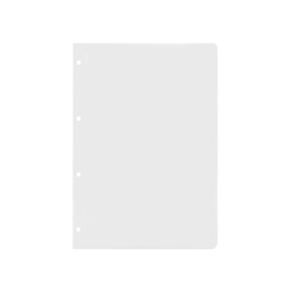 Liderpapel Recambio A4 100 Hojas 60gr Liso Sin Margen 4 Taladros