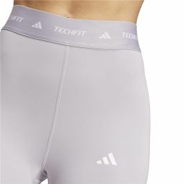 Mallas Deportivas de Mujer Adidas Techfit 7/8 Gris