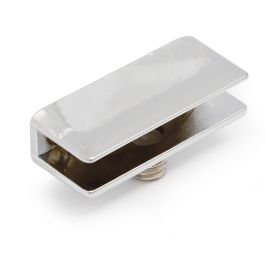 HERRAJES ALK Soporte Rectangular 40x12 para Cristal 6mm Cromo (Set de 2) Precio: 5.59000035. SKU: B1DYC63NN8