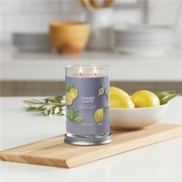 Yankee Candle Signature Tumbler Vela Aromática Black Tea & Lemon 567 gr