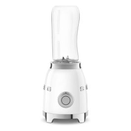 Smeg PBF01WHEU Batidora de Vaso de Acero Inoxidable, Blanco
