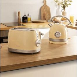 Cecotec Vintage 800 Tostadora 2 rebanadas 850 W Amarillo