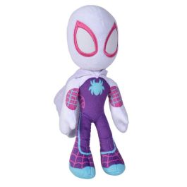 SIMBA Peluche Ghost Spider Spidey Marvel 25cm con Ojos que Brillan en la Oscuridad