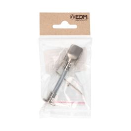 Edm Muletilla manilla con desbloqueo 10098, Zamak, Níquel satinado, 78x6 mm Edm Muletilla manilla con desbloqueo 10098, Zamak, Níquel satinado, 78x6 mm