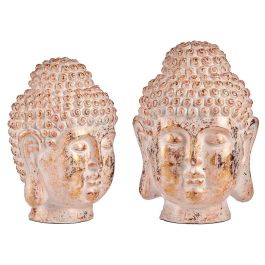 Cabeza Buda Poliresina Grande Blanco y Oro Ibergarden 45.5x68x48 cm Precio: 137.59000024. SKU: S3610536