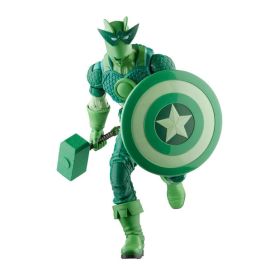 Hasbro Figura Super-Adaptoid Beyond Earths Mightiest Los Vengadores Marvel 30cm Articulada con Accesorios