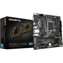 GIGABYTE B760M H DDR4 Placa base Intel LGA 1700 - Soporta CPUs Intel Core 14ª Gen, DDR4, 2x M.2 PCIe 4.0, GbE LAN Precio: 99.99000044. SKU: B1JVLFM3LC