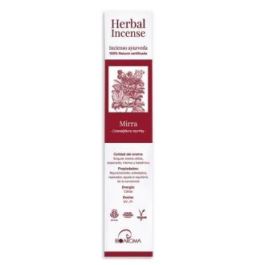 BIOAROMA Incienso Herbal Mirra Ayurveda Ecológico Certificado ICEA y FAIR TRADE, 5 Paquetes x 12 Unidades Precio: 14.69000016. SKU: B1CCZQ5LR3