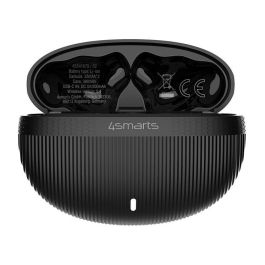 4smarts SkyBuds Pro ANC Auriculares True Wireless con Cancelación de Ruido Activa, Bluetooth 5.4, Negro