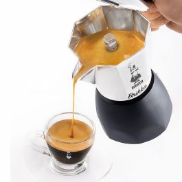 Bialetti New Brikka 2023 2TZ Cafetera Italiana de Aluminio y Acero Inoxidable - 2 Tazas