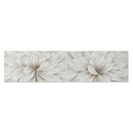 Cuadro Home ESPRIT Shabby Chic Amapola 120 x 3 x 60 cm (2 Unidades)