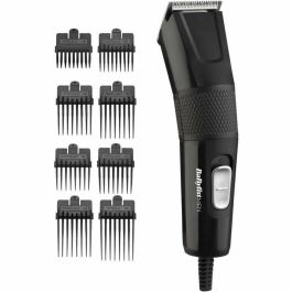 Babyliss Cortapelos E756E Power Clipper Cuchilla Acero Inoxidable 45mm 8 Guardas 9 Longitudes de 0.5mm a 25mm Cable 2m