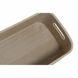 Caja Scandi DKD Home Decor Natural 25 x 10 x 35.5 cm Set de 2