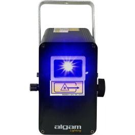 Algamlight Láser de Animación 1000mW Rosa Rojo Azul 638nm 450nm Clase 3B 20 Kpps 2000 Programas Auto Musical DMX Interior IP20