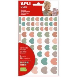 Apli Gomets Corazones Nordik Removibles 624 Unidades 6 Hojas C-Surtidos Precio: 2.6899994. SKU: B1GG9ZKKC7
