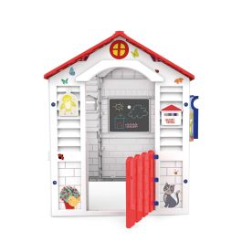 Chicos Casita Pizarra Country Cottage: Casa de Juegos Infantil para Niños a partir de 2 años