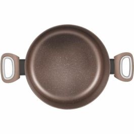 Arthur Martin AM5531 Olla de Aluminio de 28 cm con Tapa de Vidrio, Compatible con Inducción y Todas las Fuentes de Calor