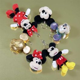 Llavero Peluche Mickey Mouse Negro Llavero Peluche Mickey Mouse Negro