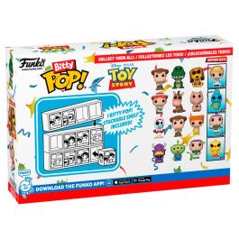 FUNKO Bitty POP Disney Toy Story Woody y figura misteriosa - Pack de 4 figuras de colección en estuche de acrílico