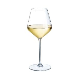 Chef & Sommelier Krysta Distinction - Set de 6 Copas de Vino 38 cL en Vidrio Transparente | Apto Lavavajillas, Alta Duración, Fabricado en Francia