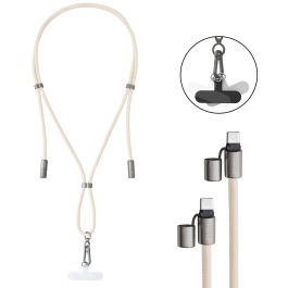 Cable USB-C a USB-C INTENSO 7991001 Beige Cable USB-C a USB-C INTENSO 7991001 Beige