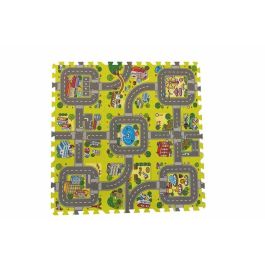 Creaciones Llopis Puzzle de Suelo Goma EVA con Temática Ciudad para Niños +3 Años - Medidas 30x30x1cm - Presentado en Bolsa de Red Creaciones Llopis Puzzle de Suelo Goma EVA con Temática Ciudad para Niños +3 Años - Medidas 30x30x1cm - Presentado en Bolsa de Red