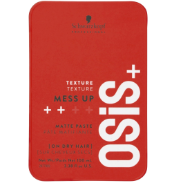 Schwarzkopf Osis Texture Mess Up Matte Paste 100 ml Precio: 8.94999974. SKU: B13PZJGJD4