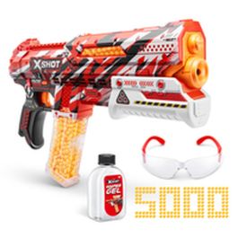 ZURU AUC1736490634697 X-SHOT Small Clutch Hyper Gel Blaster Automático y Semiautomático con 1500 Balines, Alcance 45 m/seg