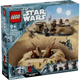 LEGO 75396 Star Wars Esquife del Desierto y Fosa del Sarlacc, Juego de Construcción 558 Piezas