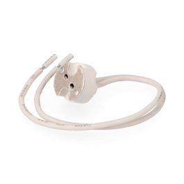 Edm Portalámparas halógeno MR-16 Bi-pin, Esteatita, Interior, 24V, Blanco Precio: 1.68999974. SKU: S7916731
