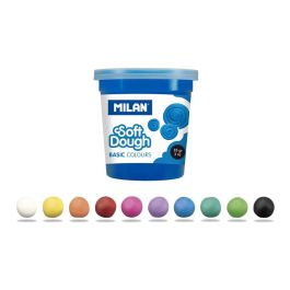 Pasta Milan Para Modelar Soft Dough Basic 85 gr Caja De 10 Botes Colores Surtidos