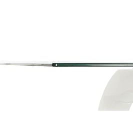 Mesa de Comedor DKD Home Decor Cristal Transparente Blanco Madera MDF (160 x 90 x 75 cm) Mesa de Comedor DKD Home Decor Cristal Transparente Blanco Madera MDF (160 x 90 x 75 cm)