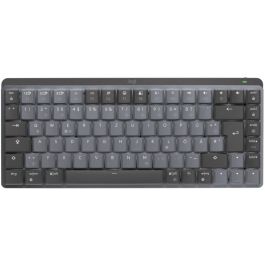 Logitech 920-010772 MX Mechanical Mini Teclado Inalámbrico Bluetooth QWERTZ Grafito con Retroiluminación LED Blanca e Interruptor Lineal