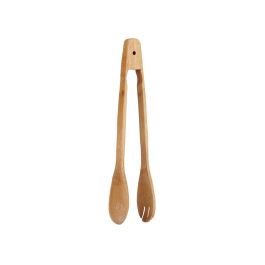 Pinza de bambú para cocina cuchara tenedor Kinvara 30x5x6 cm (24 Unidades)
