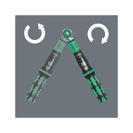 Wera Llave Dinamométrica de Clic Safe-Torque A 1 Set 1 1/4" 05075830001, Rango 2-12 Nm, Incluye 8 Puntas
