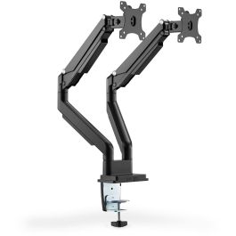 Digitus DA-90395 Soporte para 2 Monitores hasta 32" y 9kg con Resorte de Gas