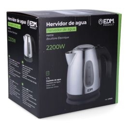 Hervidor de agua electrico "kettle". 2200w 1,7 l edm