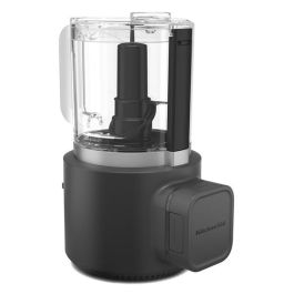 Kitchenaid Picadora Inalámbrica 12V con Batería, Bol 1.18L sin Bisfenol A, Acero Inoxidable, Negro Mate Kitchenaid Picadora Inalámbrica 12V con Batería, Bol 1.18L sin Bisfenol A, Acero Inoxidable, Negro Mate