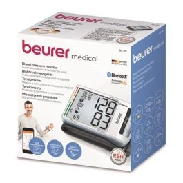 Beurer BC-85 Tensiómetro de Muñeca Bluetooth con Pantalla XXL y Tecnología de Inflación Automática - Aprobado ESH Beurer BC-85 Tensiómetro de Muñeca Bluetooth con Pantalla XXL y Tecnología de Inflación Automática - Aprobado ESH