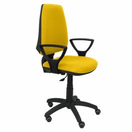 PIQUERAS Y CRESPO Silla Elche CP bali amarillo brazos fijos ruedas de parque Precio: 145.89000008. SKU: S5702567