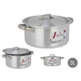 Cacerola de Aluminio Kinvara 20 cm 3L - Apta Gas, Horno y Lavavajillas (10 Unidades) Precio: 86.68999988. SKU: B1GXP2QV6S