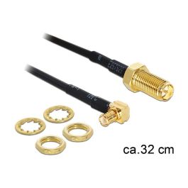 DeLOCK 88472 - Cable Adaptador Antena MMCX Macho a RP-SMA Hembra, Longitud 0.32m / 320mm, Contactos Chapados en Oro, Color Negro Precio: 6.655. SKU: B1CVBB4A55