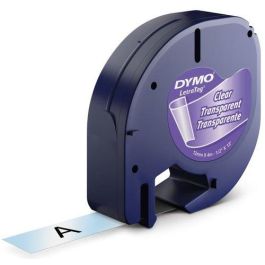 Dymo 12267 Cinta Negro Sobre Transparente 12 mm x 4M para Rotuladora Letratag Precio: 7.49999987. SKU: B13QHAQFLF