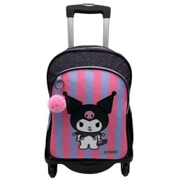 Toybags T963 Mochila Escolar Primaria Kuromi con Doble Compartimento, Carro Negro, Protección Lateral, Anti-Caída, 44x30x20cm Precio: 52.5000003. SKU: B1FN7GNXBD